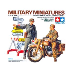 Panzer MX - German Motorcycle Orderly Set 1_35 35241