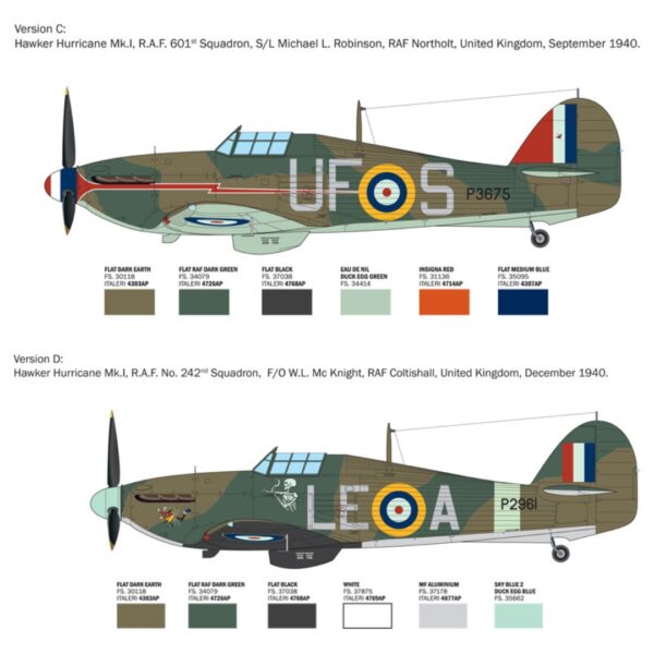 Hurricane Mk.l aces - 1/48 - Italeri - Image 5