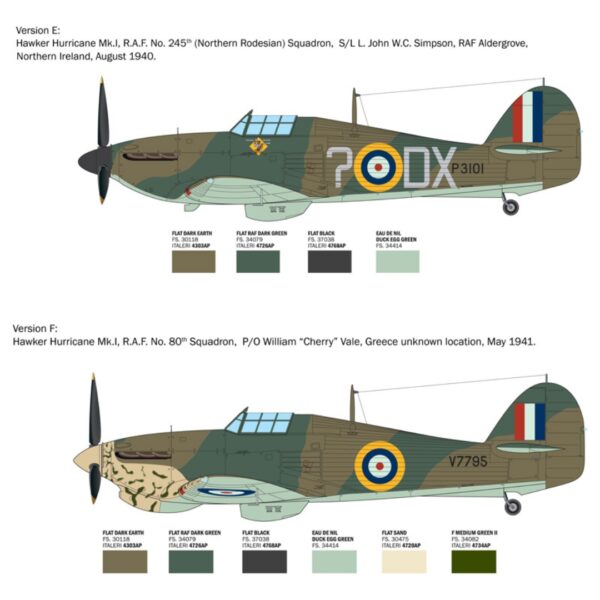 Hurricane Mk.l aces - 1/48 - Italeri - Image 4