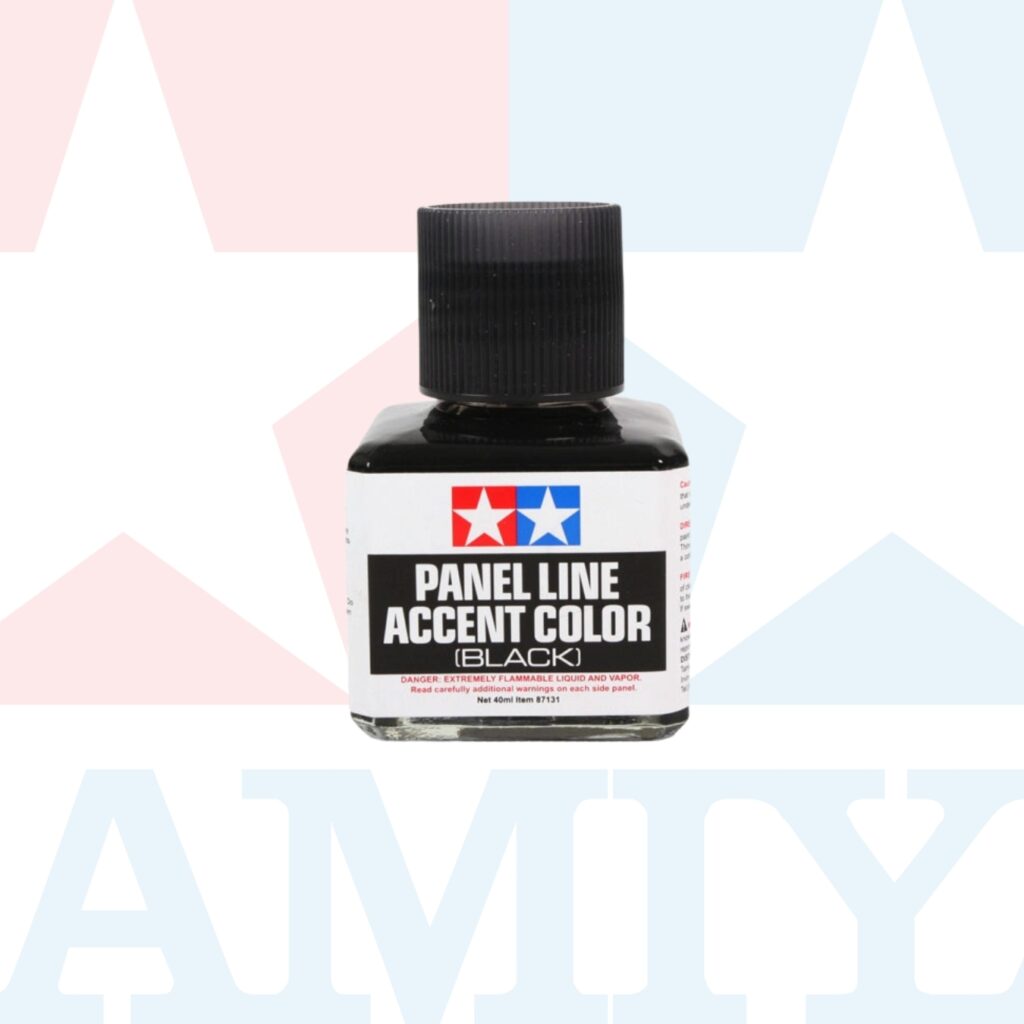 Panzer MX - Panel Line Accent Color - Black - negro