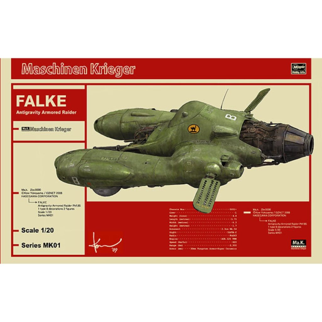 Panzer MX - Falke Antigravity Armored Raider Popular 2