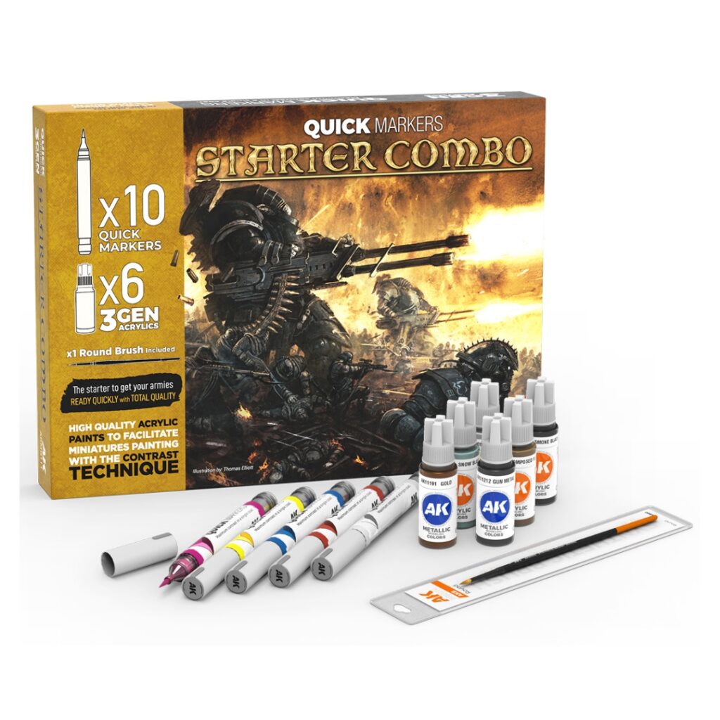 Panzer MX - STARTER COMBO – QUICK MARKER + 3GEN + FREE BRUSH