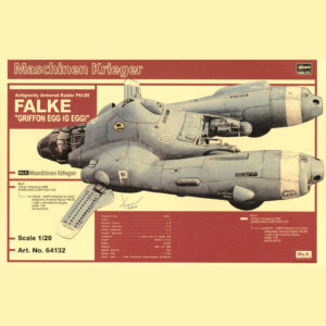 Panzer MX - Antigravity Armored Raider Pkf.85 FALKE `GRIFFON EGG-1